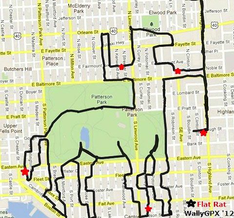 480x448 gps drawings from cycling - Gps Drawing