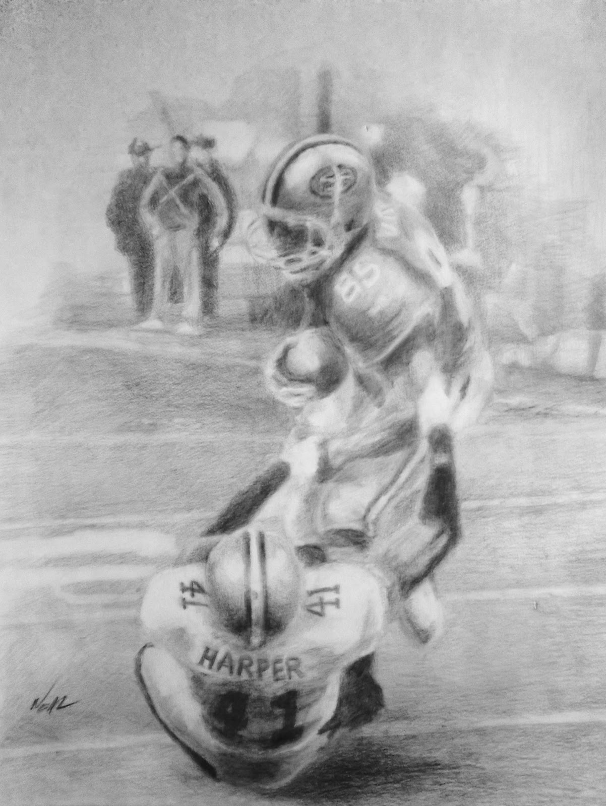 1202x1600 kevin neal paintings the grab drawing for fans - Grab Drawing