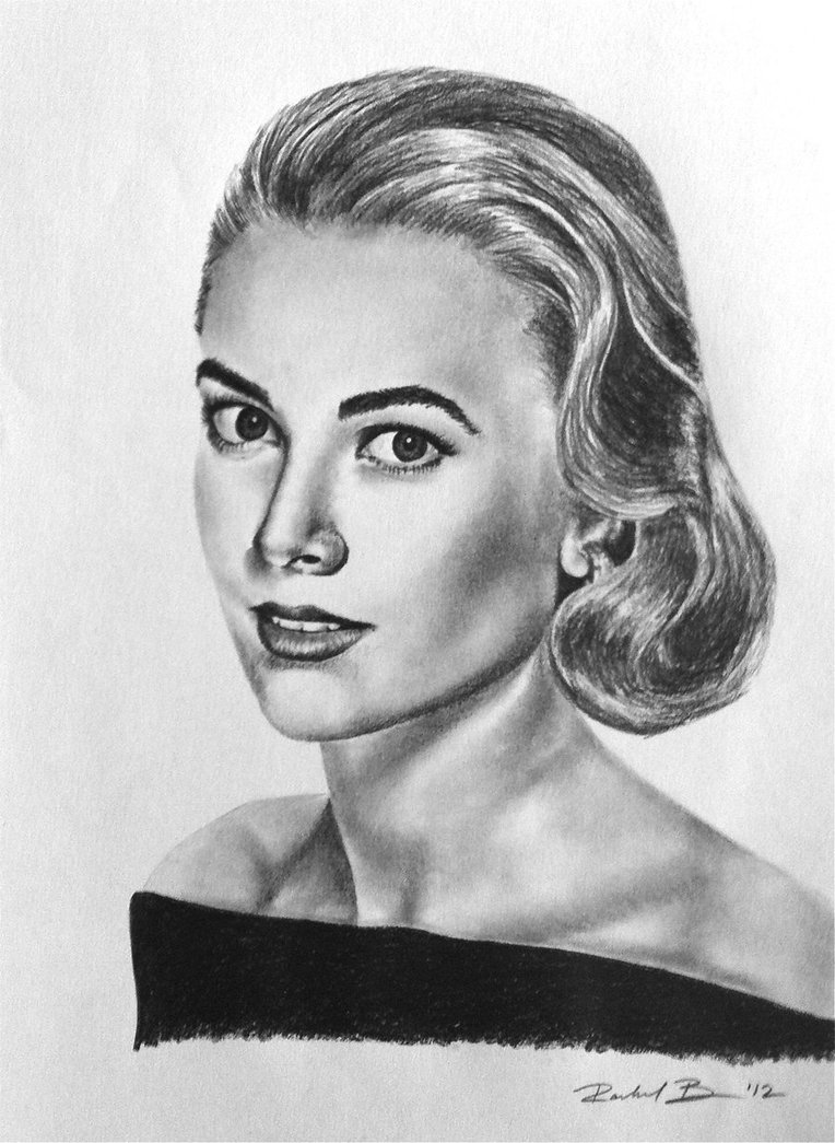 764x1045 Grace Kelly Beautiful Image Drawing Drawing Skill - Grace Kelly Drawing