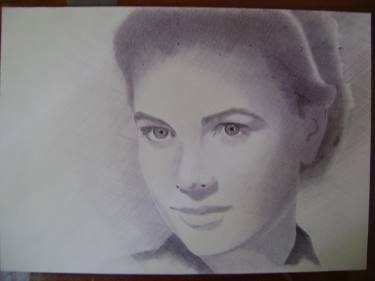 375x281 Grace Kelly Drawing - Grace Kelly Drawing