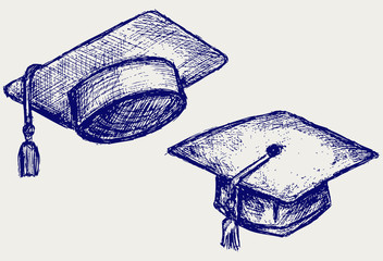 352x240 Graduation Cap Drawing Photos, Royalty Free Images, Graphics - Grad Cap Drawing