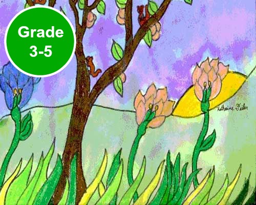 500x400 grade art lessons kinderart - Grade Drawing