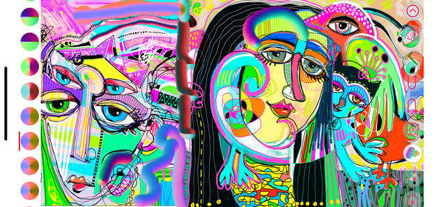 643x297 gradient color pencil drawing on the app store - Gradient Drawing