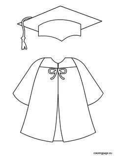 236x318 graduation cap and gown template items - Graduation Cap Drawing