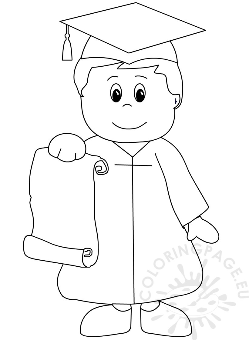 821x1122 share kindergarten graduation for preschool with drawing - Graduation Cap Drawing