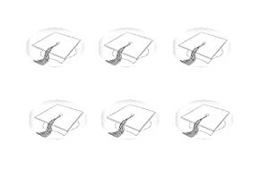 300x208 buy graduation cap drawing edible large cupcakecookie - Graduation Cap Drawing