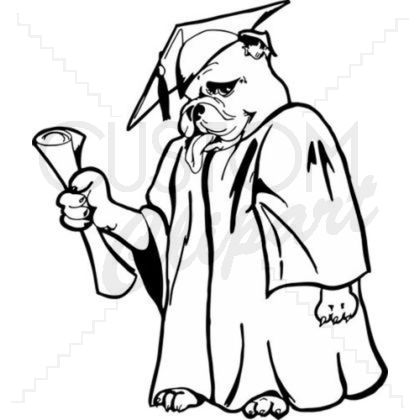 420x420 graduation clipart drawing - Graduation Drawing