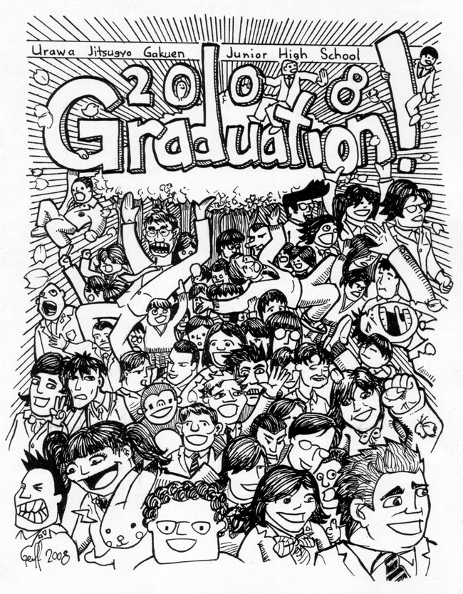 650x834 Donkeymon - Graduation Drawing Ideas