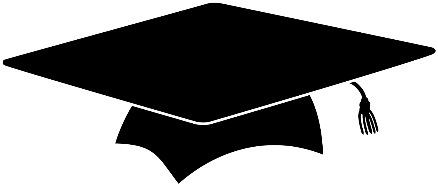 1500x631 graduation drawing near the high life - Graduation Hat Drawing