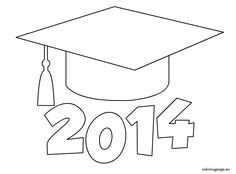 236x174 Best Celebration - Graduation Hat Drawing