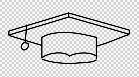 480x268 graduation hat drawing - Graduation Hat Drawing