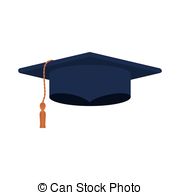 180x195 blue graduation cap illustrations and stock art blue - Graduation Hat Drawing