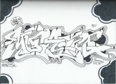 375x272 Graffiti Art Drawings For Sale Saatchi Art - Graffiti Art Drawings
