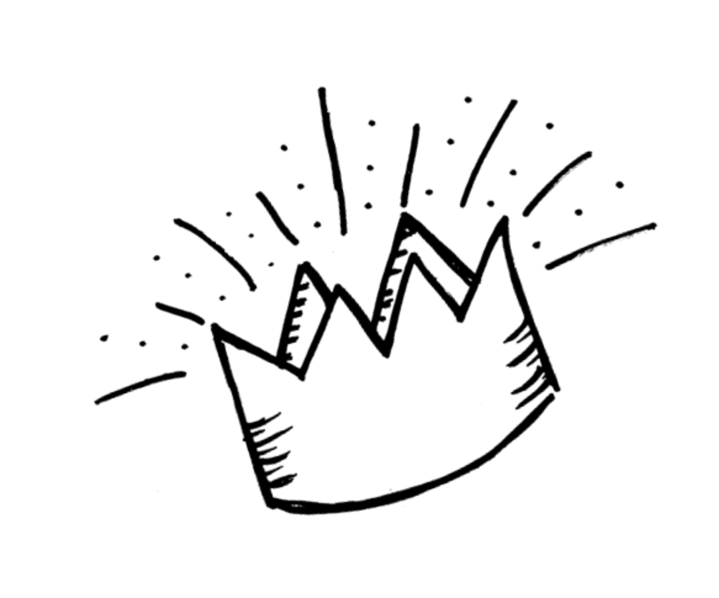 2400x1997 Simple Graffiti Crown Clipart Transparent Library - Graffiti Crown Drawing