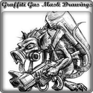 Gas Mask Apocalypse Gangster Cool Drawings Drawing Art Ideas