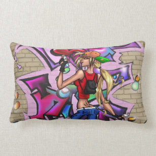 307x307 Graffiti Girl Drawing Gifts Gift Ideas Zazzle Uk - Graffiti Girl Drawing
