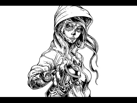 480x360 mini cnc dibujando chica graffiti - Graffiti Girl Drawing
