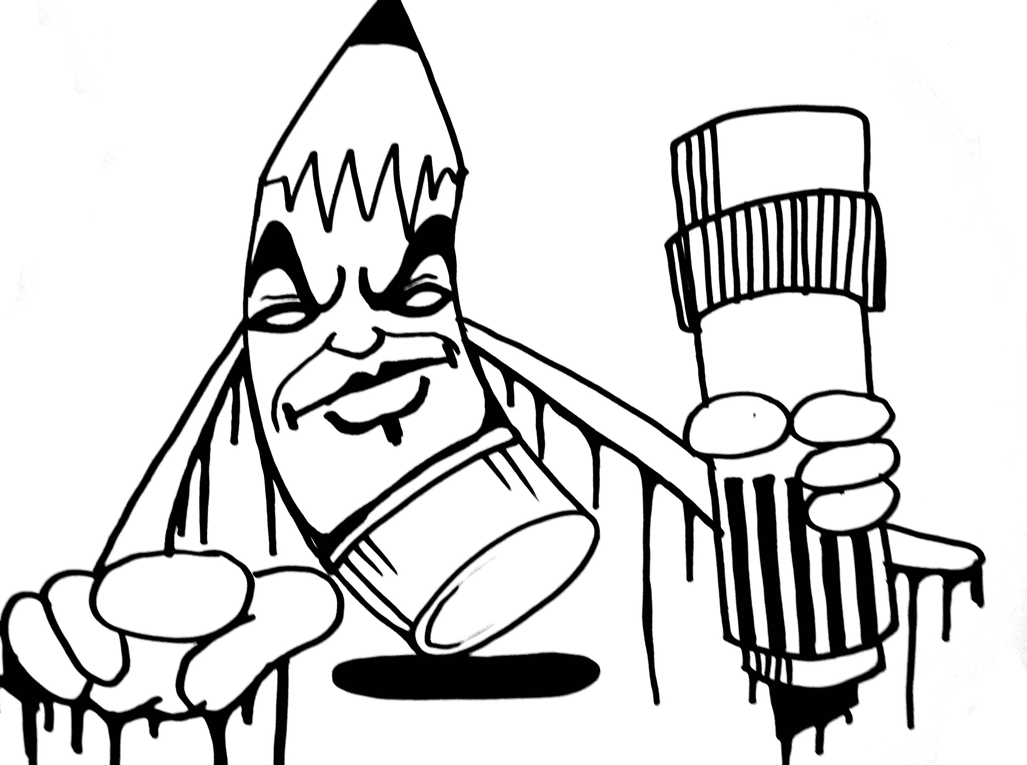 3263x2431 How To Draw A Girl Easy - Graffiti Girl Drawing