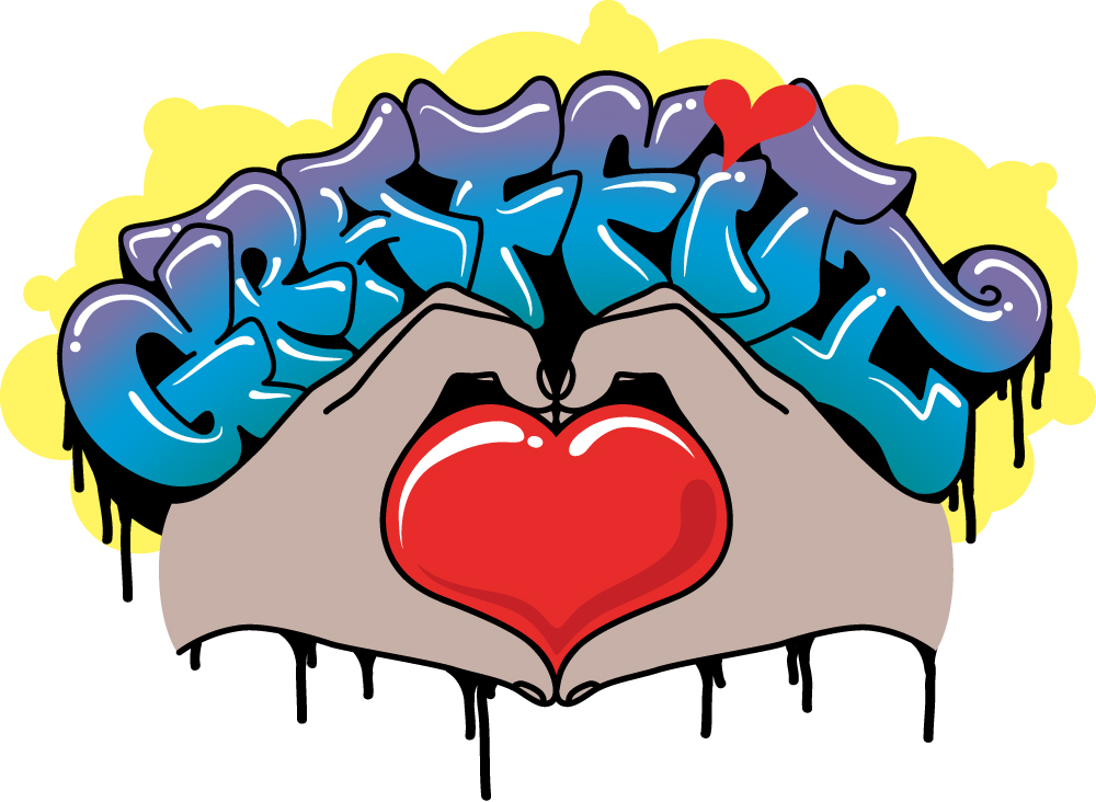 Graffiti Heart Drawings at Explore collection of
