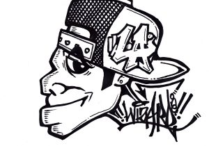 300x210 Awesome Graffiti Drawings Graffiti Heart Drawing At Getdrawings - Graffiti Heart Drawings