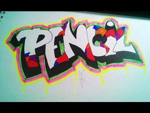 Graffiti Pencil Drawing at PaintingValley.com | Explore collection of ...