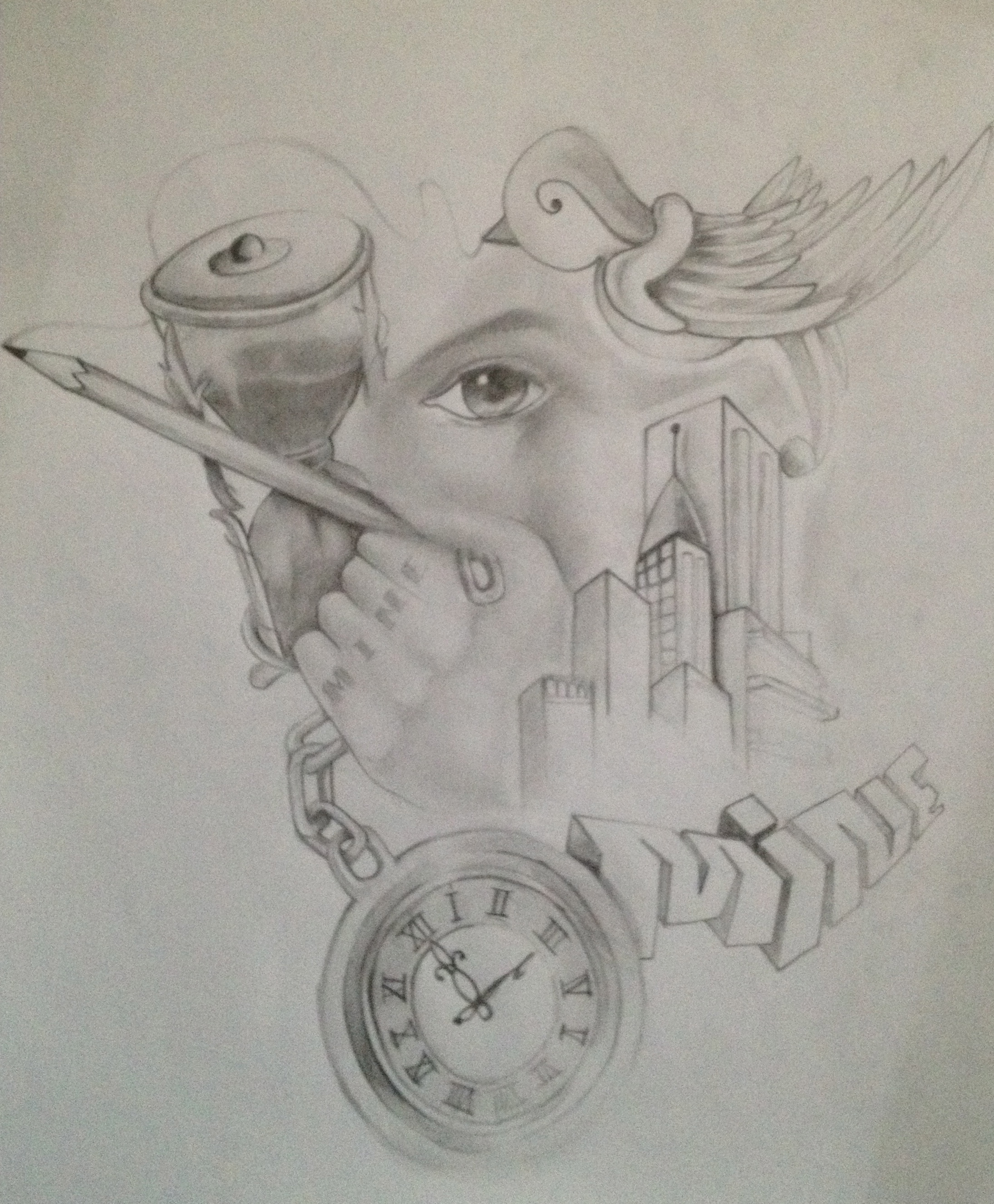 Graffiti Pencil Drawing At Paintingvalley Com Explore Collection