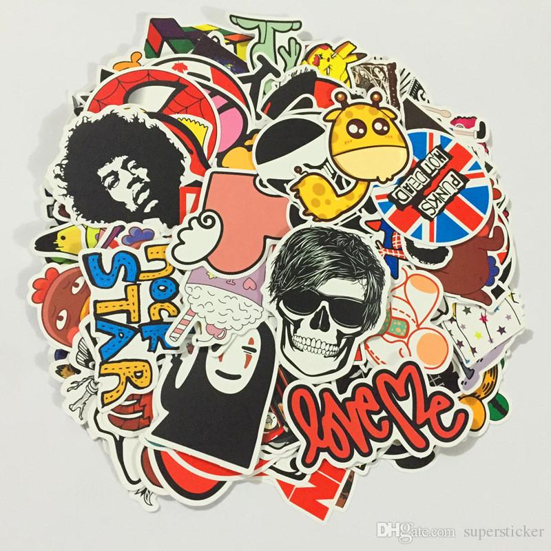 800x800 random style stickers skateboard snowboard vintage vinyl - Graffiti Skateboard Drawing