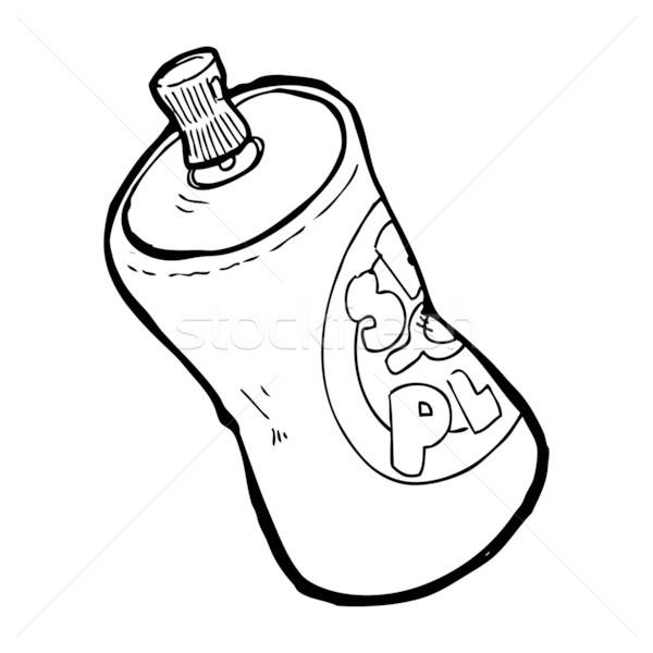 600x600 Graffiti Spray Can Drawing Vector Illustration Lineartestpilot - Graffiti Spray Can Drawings