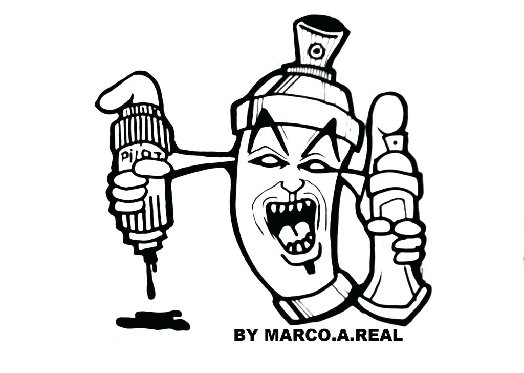 Graffiti Spray Paint Can Drawing at Explore