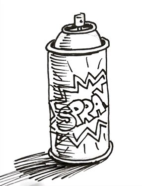 286x373 how to draw a spray paint can shoo rayner author - Graffiti Spray Paint Can Drawing