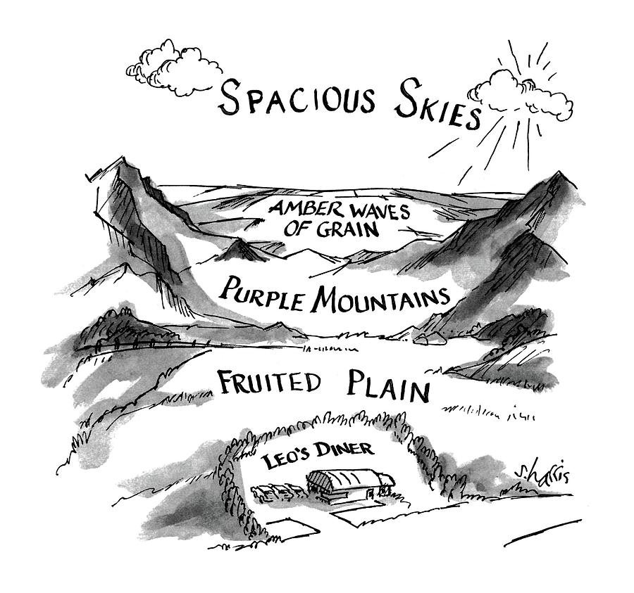 900x843 spacious skies amber waves of grain purple drawing - Grain Drawing