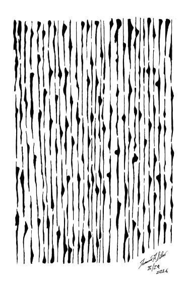 375x563 wood grain drawings for sale saatchi art - Grain Drawing