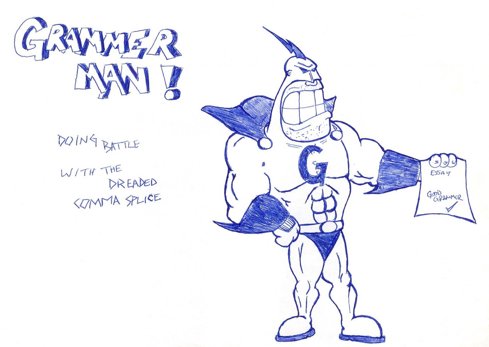 1581x1123 grammar man - Grammar Drawing