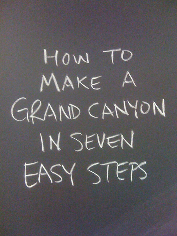 610x813 how to make a grand canyon in seven easy steps - Grand Canyon Drawing