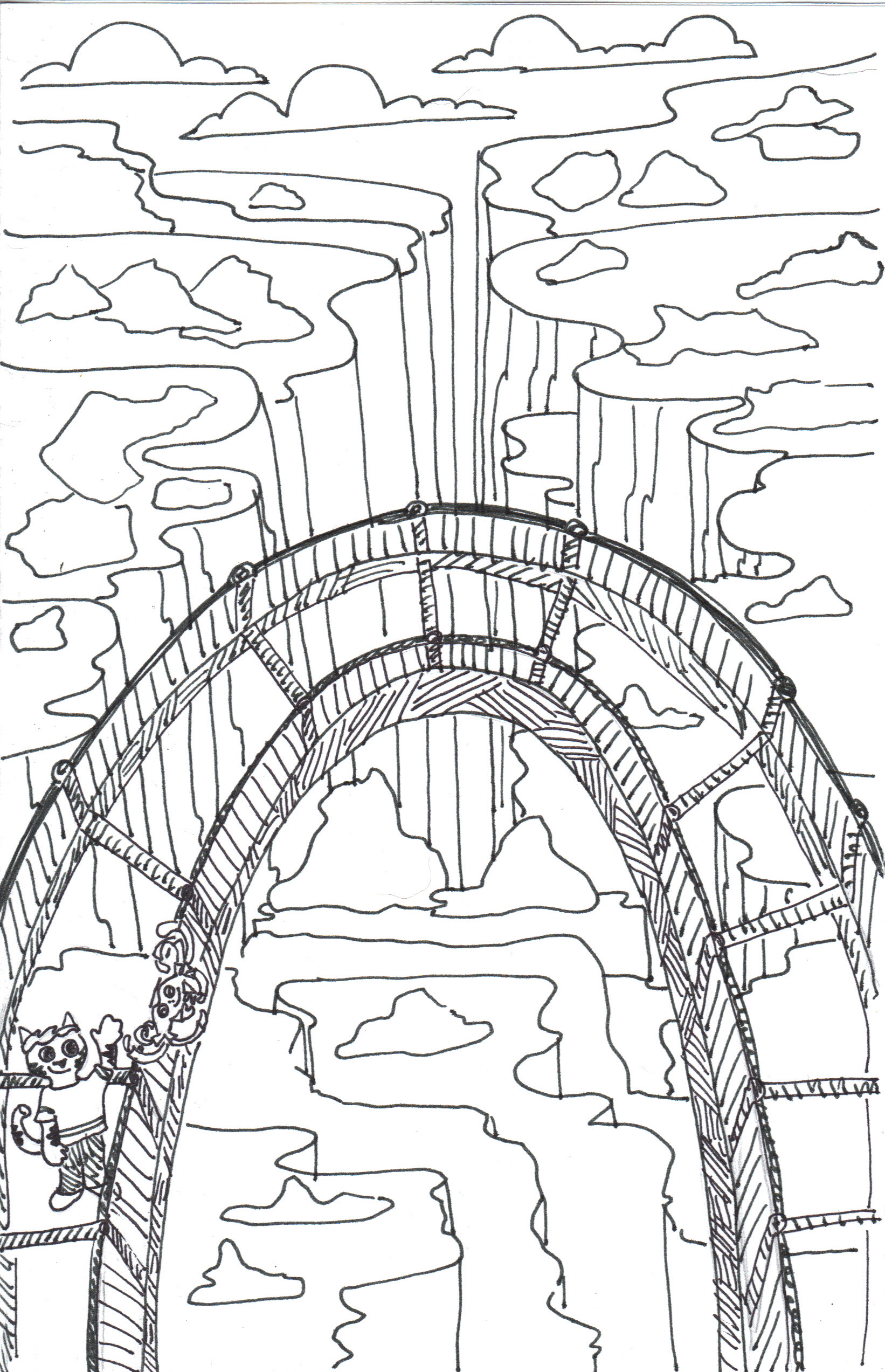 1642x2545 nettie, be grand canyon observation deck what a cat - Grand Canyon Drawing