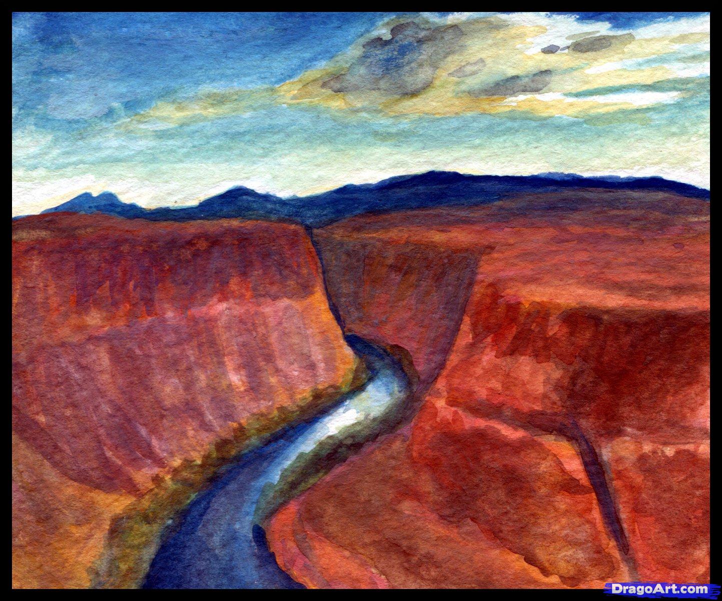 Grand Canyon Drawing at Explore collection of
