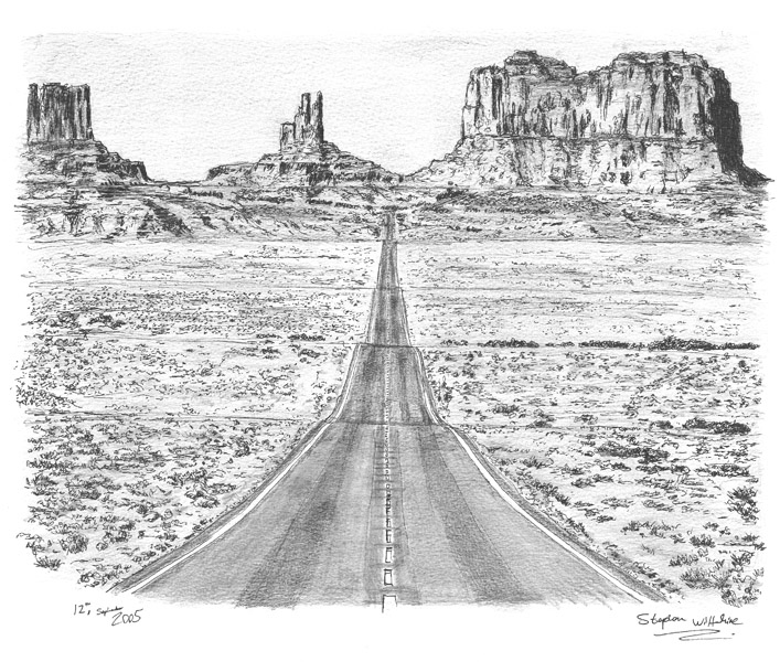 707x600 grand canyon - Grand Canyon Drawing