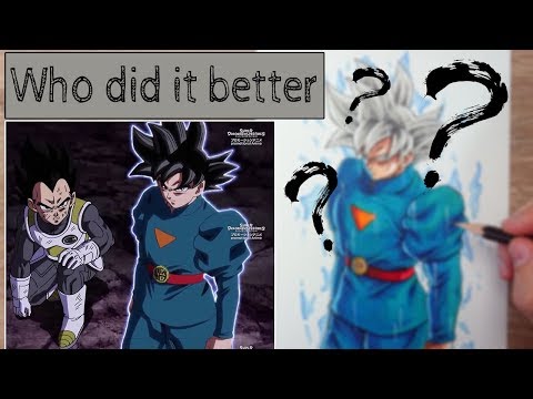 480x360 grand priest goku drawing artist vs anime - Grand Drawing