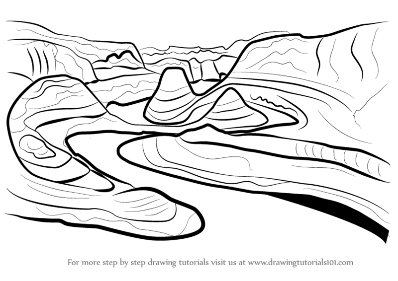 800x566 learn how to draw grand canyon - Grand Drawing
