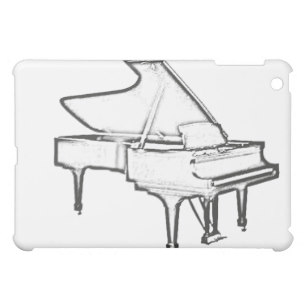 307x307 grand piano drawing gifts on zazzle - Grand Piano Drawing