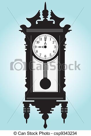 315x470 clock a wall mounted grandfather clock - Grandfather Clock Drawing