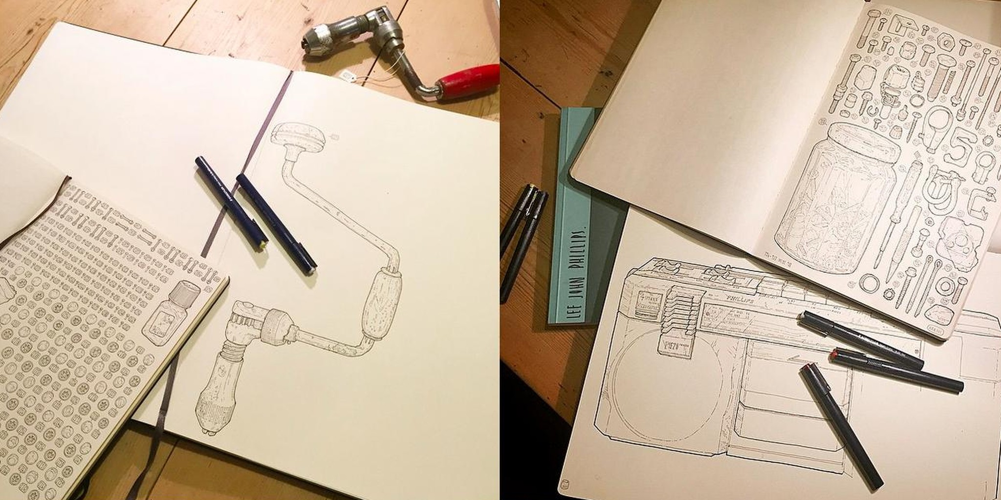 2048x1024 Artist Honors Late Grandfather - Grandfather Drawing