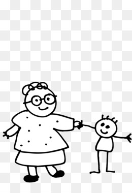 260x380 Grandmother Png - Grandmother Drawing
