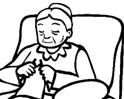 250x200 What Does It Mean To Dream That Your Grandmother Died - Grandmother Drawing