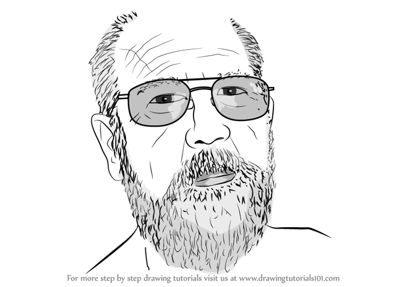800x567 learn how to draw angry grandpa face - Grandpa Drawing