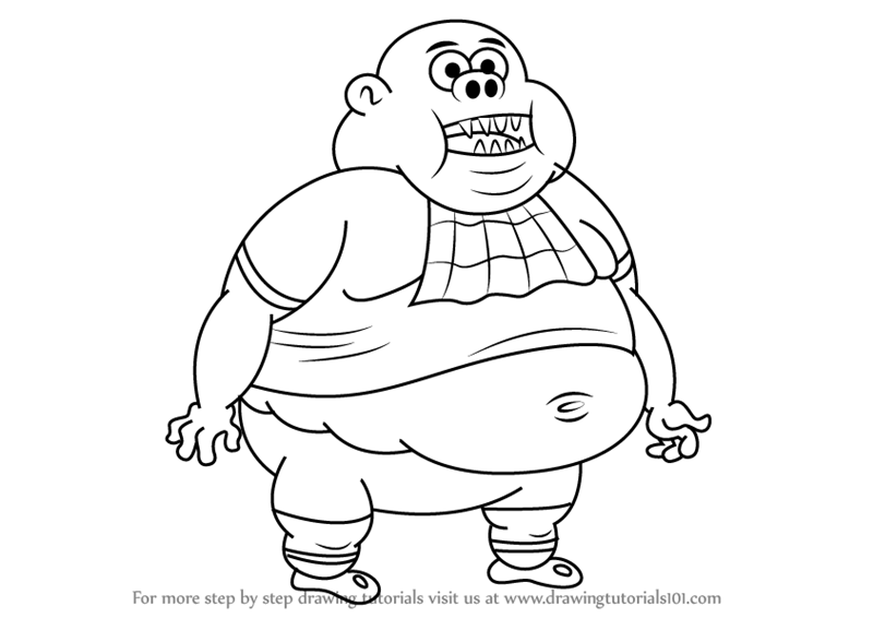 800x566 learn how to draw curly from uncle grandpa - Grandpa Drawing