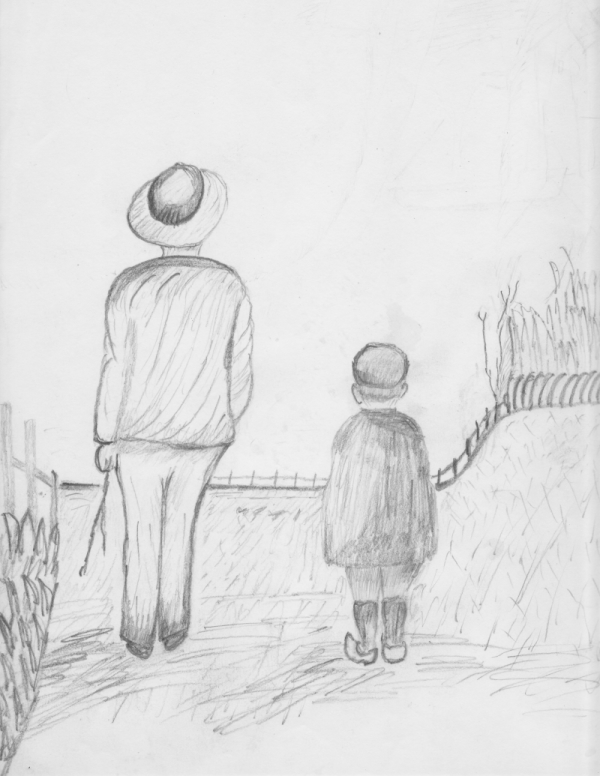 600x776 my grandpa's drawings - Grandpa Drawing