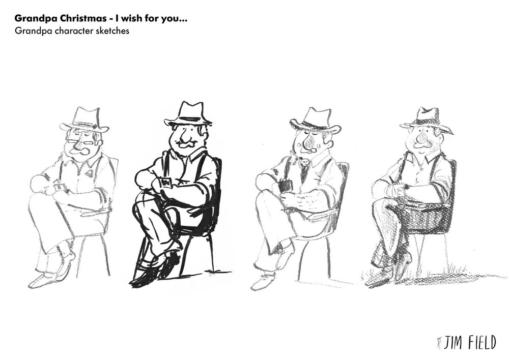 1000x708 grandpa drawing - Grandpa Drawing