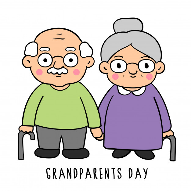 Grandparents Day Drawing at PaintingValley.com | Explore collection of ...