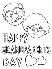 Grandparents Day Drawing at PaintingValley.com | Explore collection of ...